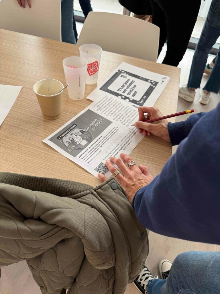 Design fiction santé au travail 2035